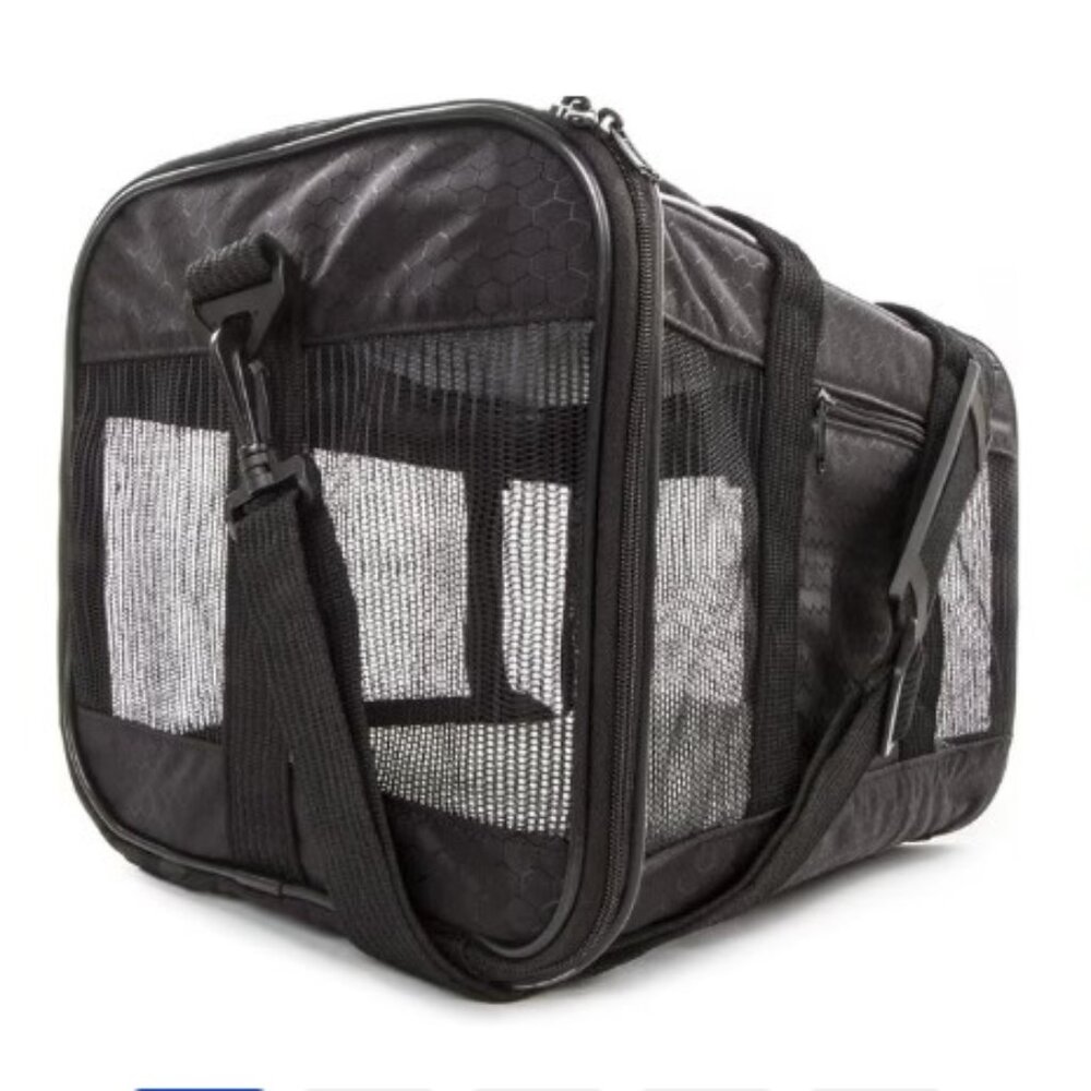 Travel Pet Carrier, Sherpa To Go Black, Medium